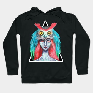 red hair owl kazzuki Hoodie